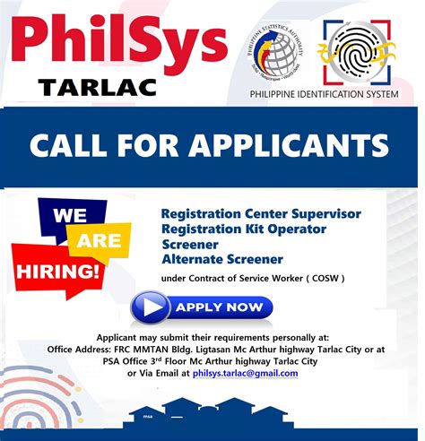 philsys job hiring 2023|PhilSys Registry Office is Looking for Data Encoders, .